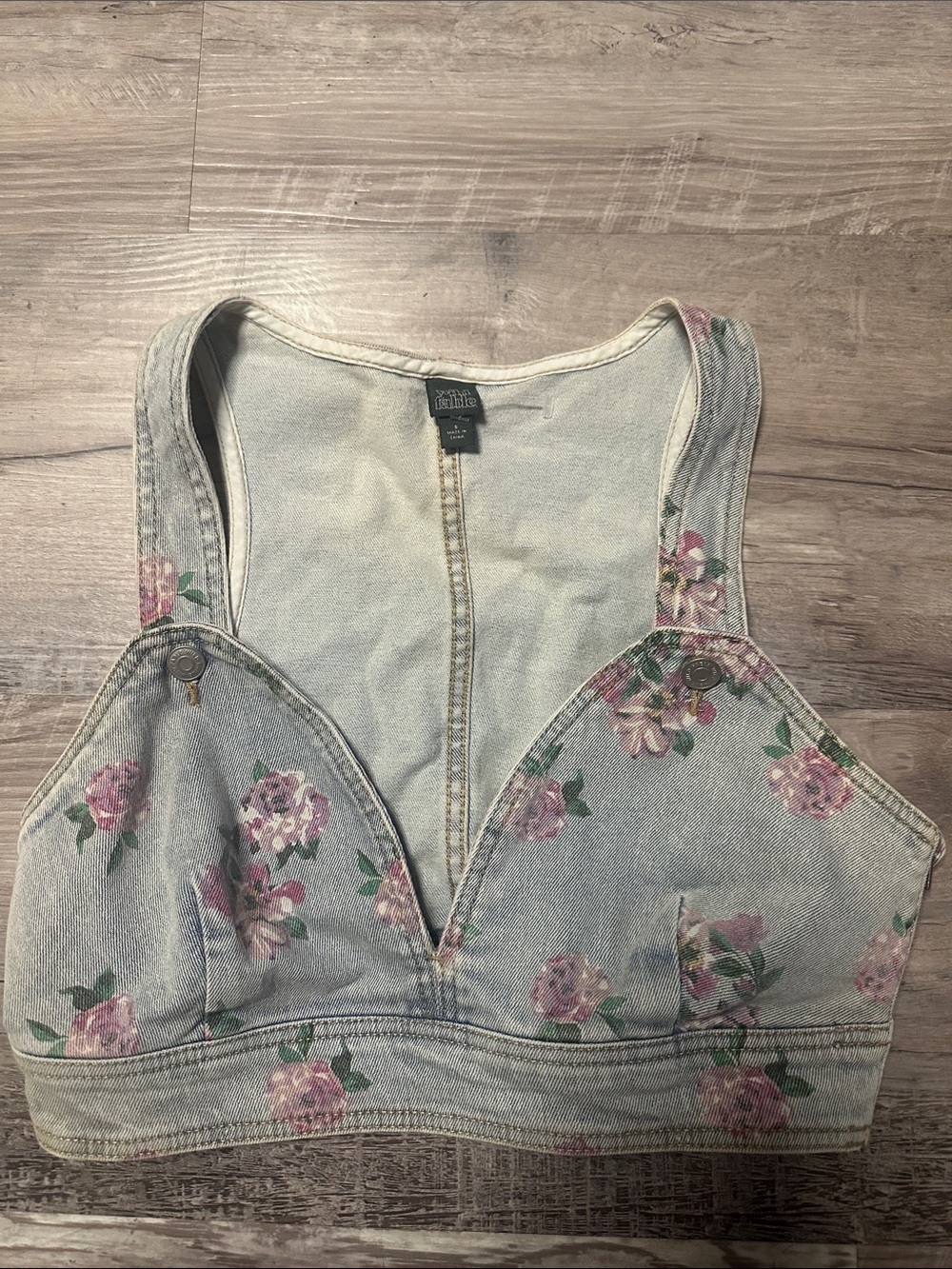Denim top